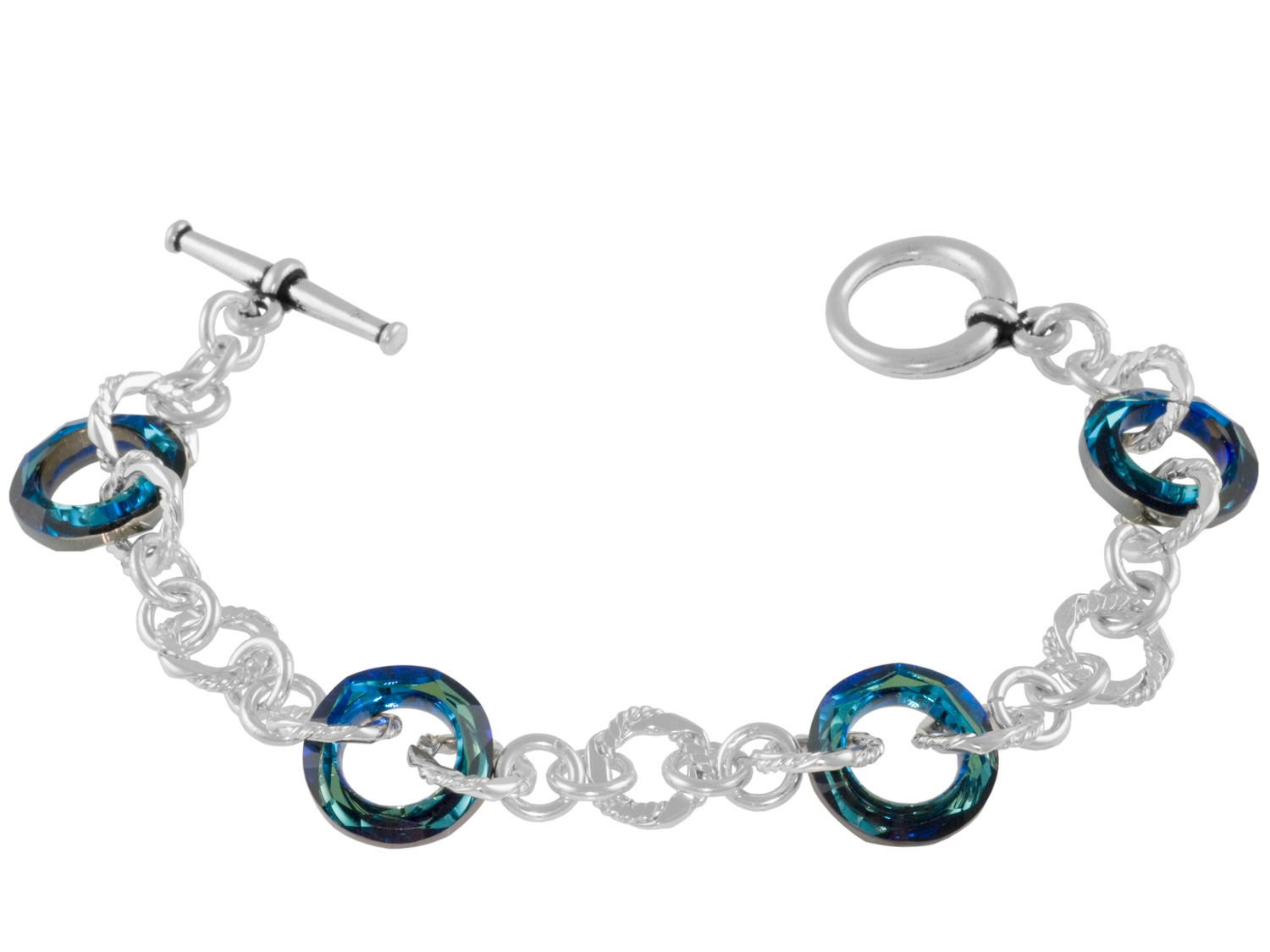 Bermuda Blue Frame Bracelet