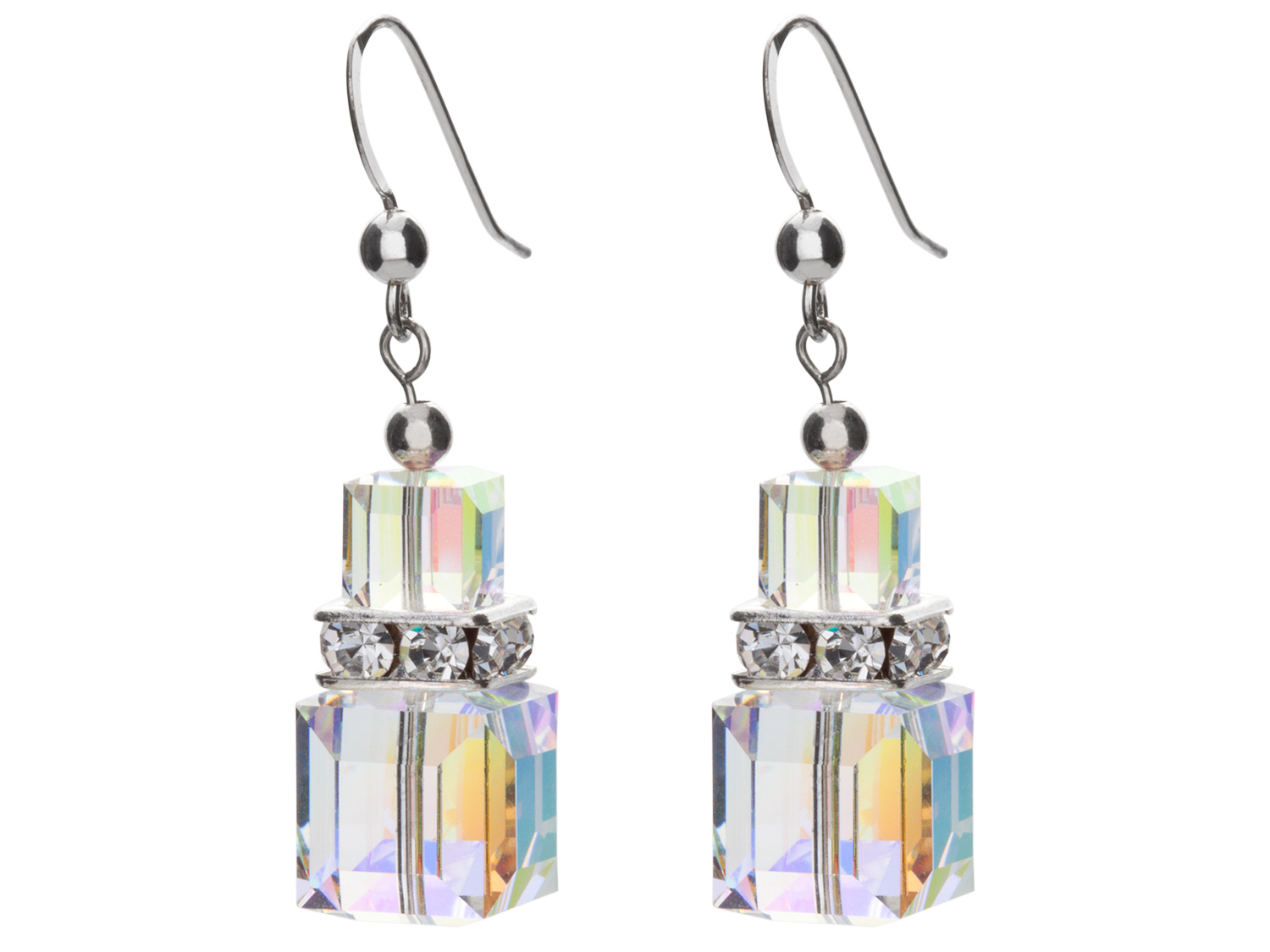Chunky Cube Earrings