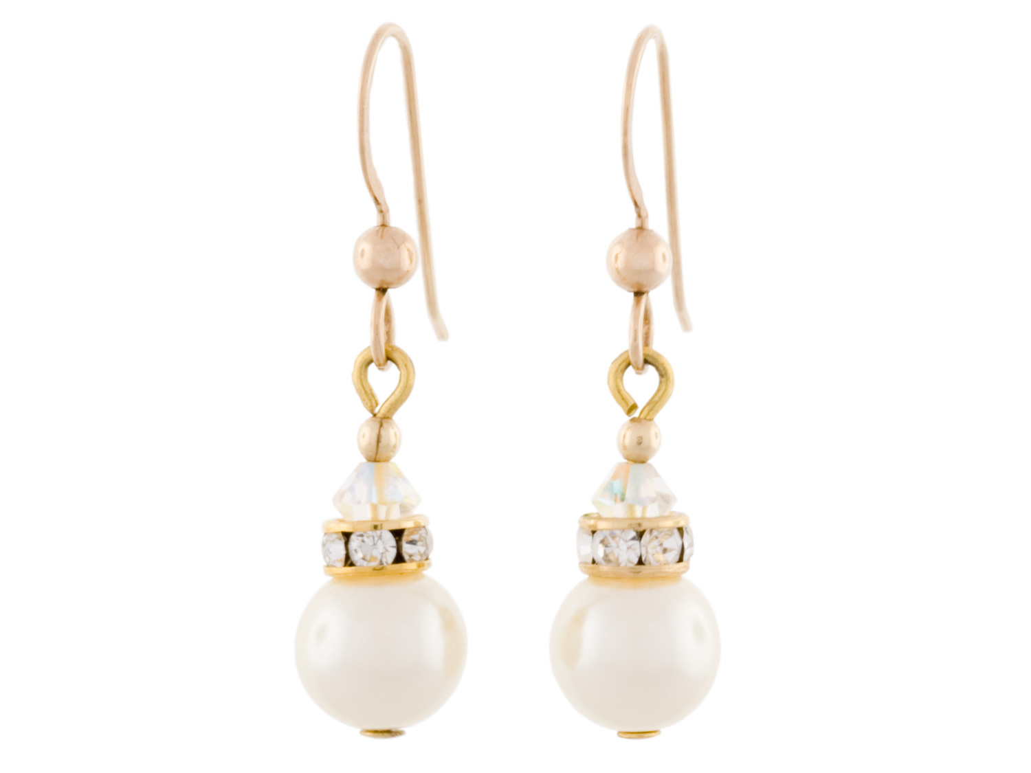 Cream Pearl Earrings