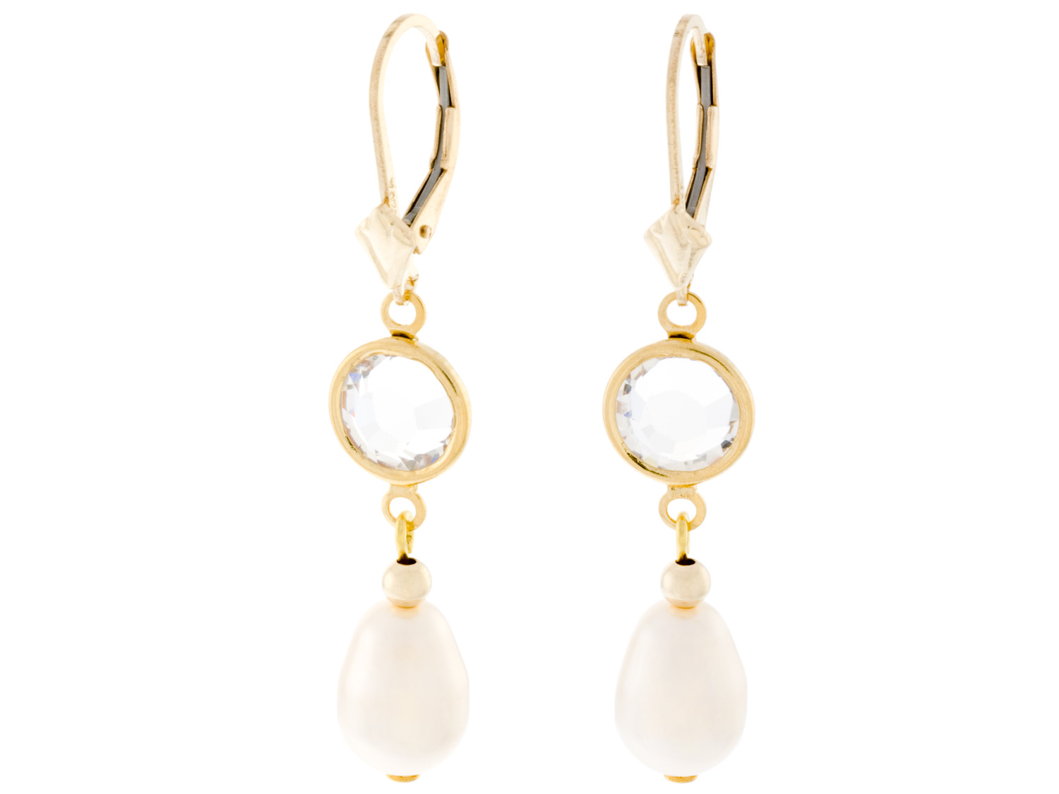 Creamrose Drop Earrings