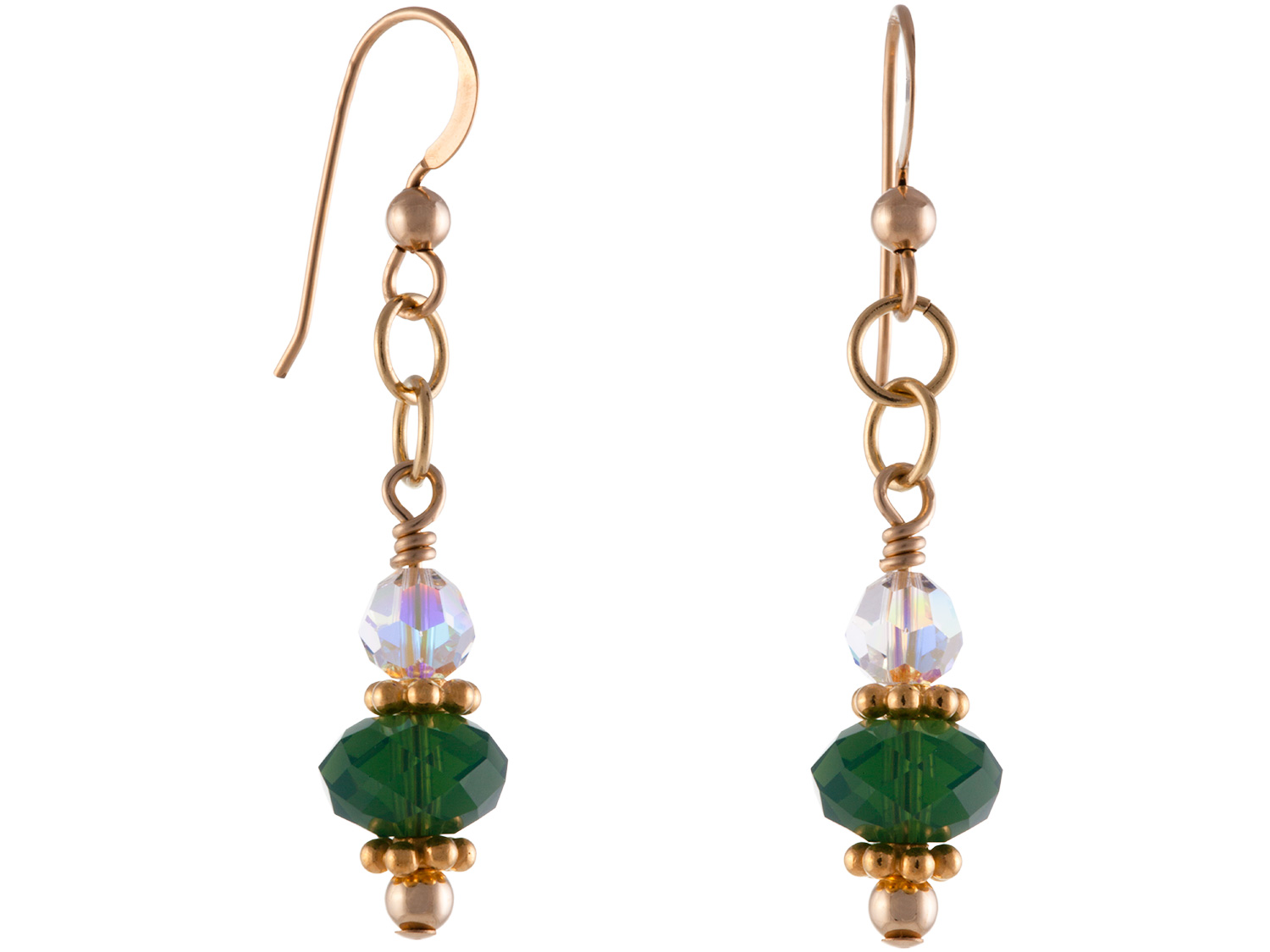 Palace Green Earrings