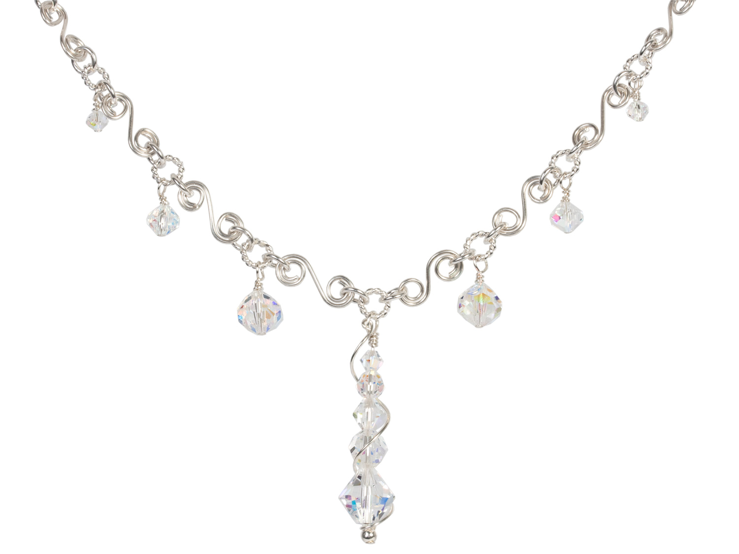 Ice Crystal Necklace