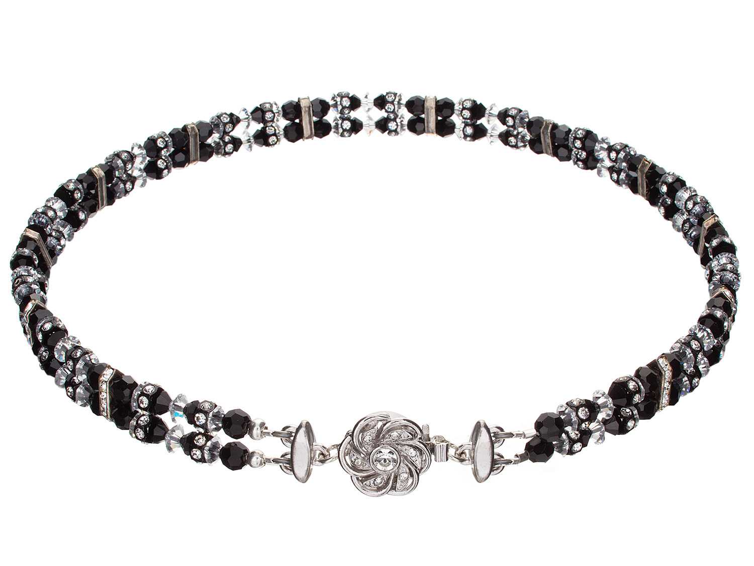 Jet Sparkle Choker
