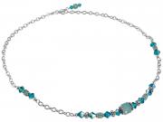 Blue Zircon Necklace