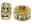 April Birthstone Rondelle Barrel 4mm