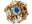 April Birthstone Rondelle Ball - 8mm