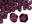 February Birthstone 10mm Bicones