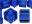 September Birthstone Swarovski 4mm Cubes