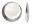 April Birthstone 12mm Round Crescent