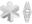 20mm Snowflake