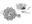Flower Clasp Silver 10mm Clasp - Single