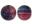 Crackle Crackel Glass Beads 16" Strand 6mm Round