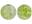 Crackle Crackel Glass Bead Beads 16" Strand 8mm Round