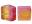 Crackle Crackel Glass Beads 16" Strand 6mm Cubes