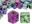 Foiled Glass Bead
