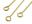 Gold Plated Eyepins