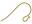 11x20mm Gold Plated