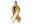 Antique Gold Charm