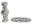 Rhodium Spacer Bead