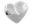 16mm Heart Bead