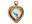 8.8x8mm Heart Charm