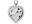 8.8x8mm Heart Charm