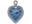 8.8x8mm Heart Charm