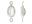 6mm Oval - 2 Ring