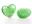 Glass Heart Beads