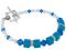 Cube Caribbean Blue Opal Bracelet