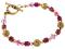 Antique Fuchsia Bracelet