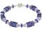 Tanzanite Cube Bracelet