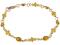 Topaz Link Bracelet