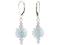 Ice Blue Spike Earrings