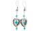 Turquoise Balinese Earrings