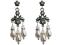 Victorian Pearl Chandelier Earrings
