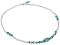 Blue Zircon Necklace