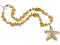 Golden Shadow Starfish Necklace