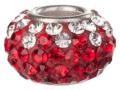 Large Hole Silver Plated