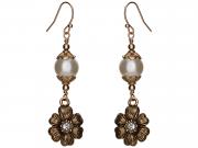 Posies and Pearls Earrings