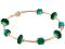 Emerald Cube Bracelet