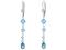 Petite Aquamarine Dangles