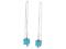 Indicolite Cube Dangles
