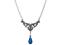Romantic Blue Drop Necklace